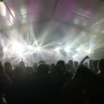 Mooie lichtshow tijdens de Summer Party met DJ Raúl in 2023