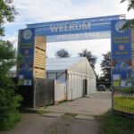 Welkomstboog 26e recreatief volleybaltoernooi 2026
